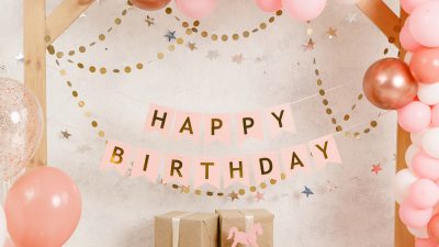 ballons decoration anniversaire