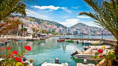 port saranda albanie