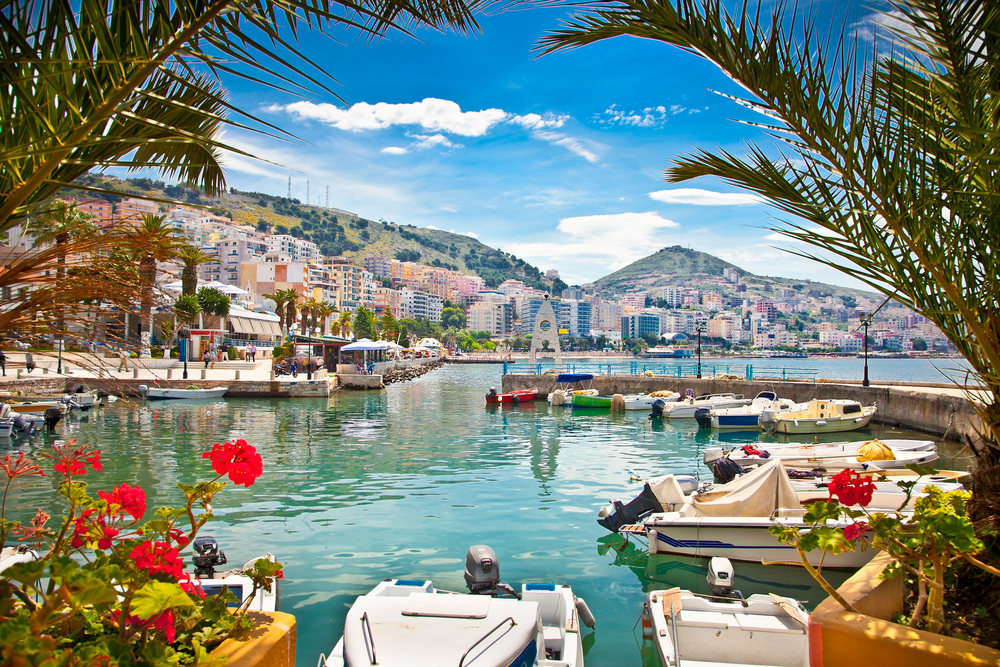 port saranda albanie